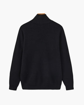 Refined Half-Zip Knit Pullover